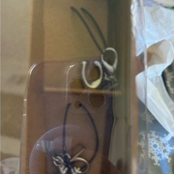 NWT Coach Boxed Mini Wallet On Chain In Signature Canvas Glacier White /2 charms - Picture 11 of 14